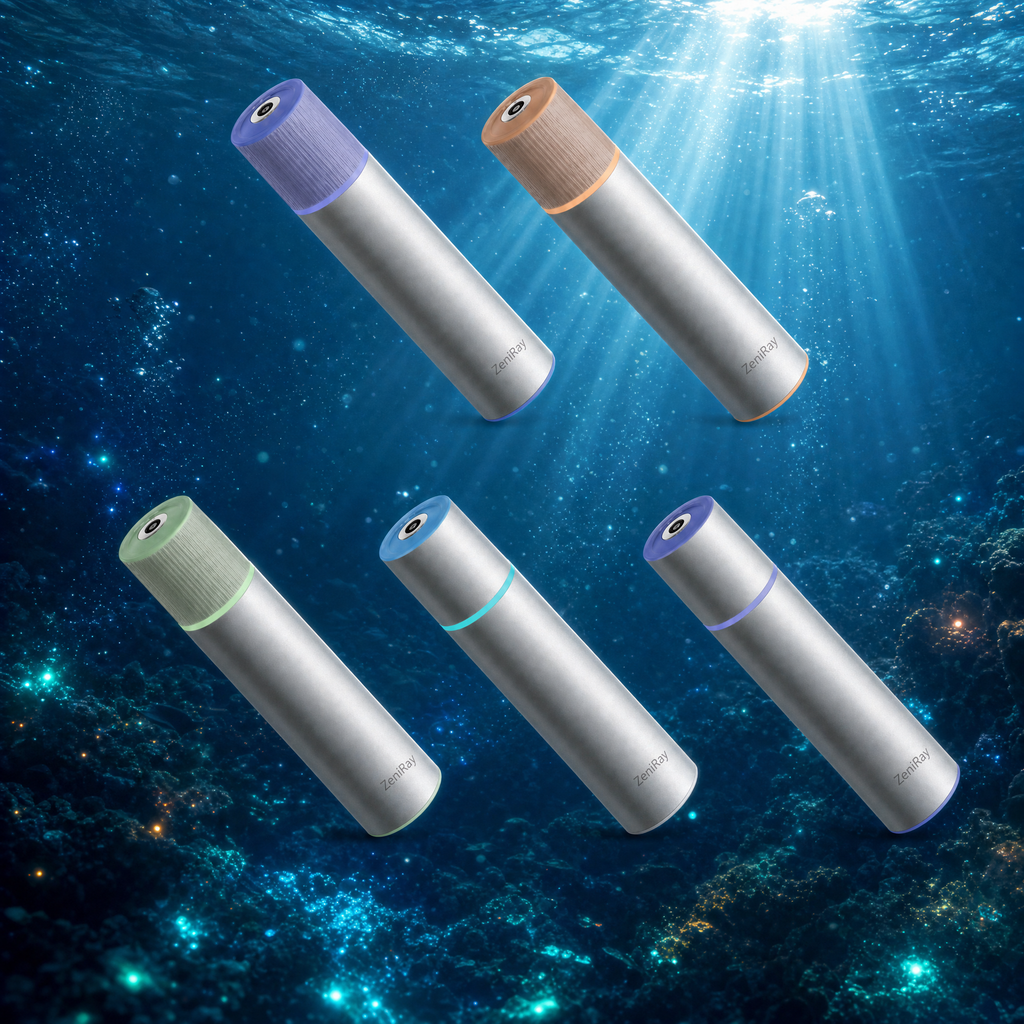 ZeniRay Smart UVC LED Water Sterilizer – 10 LPM High-Flow On-Demand Purifier (Mercury-Free, Main Water Line Shield)